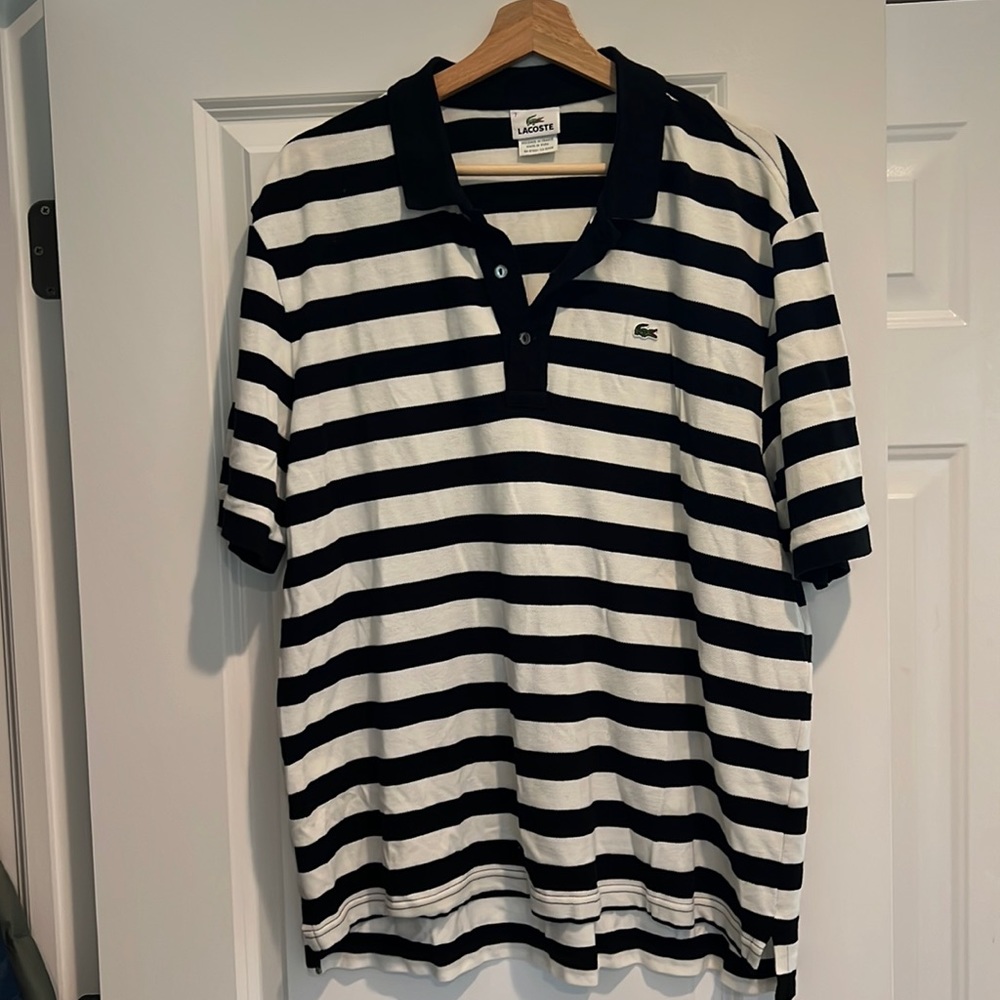 Lacoste Striped Polo